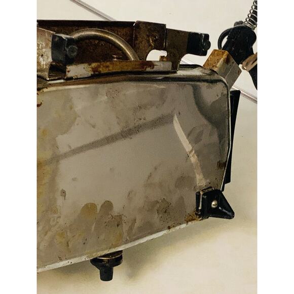 Vtg Black Angus Chrome Electric Waffle Maker Series 932 Tested - Picture 8 of 8